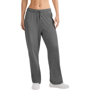 Champion Women’s Lounge Pants, Standard Fit, Lightweight, Available in Regular and Plus(Granite Gray Heather)