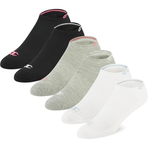 Champion Women’s Low Cut Beathable Moisture-Wicking Athletic Socks (6-Pack)(Multi Toe Logo)