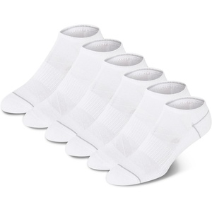 Champion Women’s Low Cut Beathable Moisture-Wicking Athletic Socks (6-Pack)(White Heel Toe)