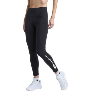 Champion Women’s Performance Script Drawcord 7/8″ Leggings, Fitted(Black – Script Logo)