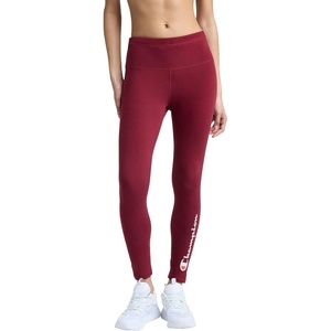 Champion Women’s Performance Script Drawcord 7/8″ Leggings, Fitted(Pomegranate – Script Logo)