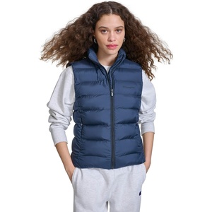 Champion Women’s Quilted Packable Puffer Vest(Navy)