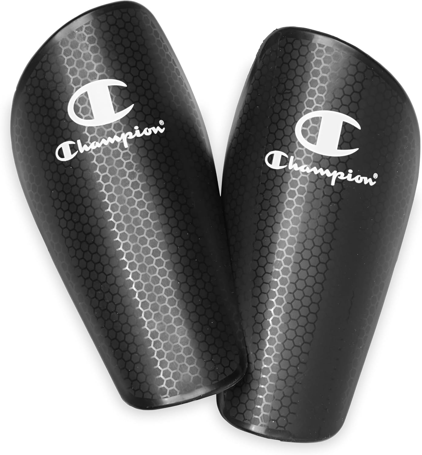 image:imageChampion Defender Elite Youth Soccer Shin Guards Slipin Curved Plastic Plate and EVA Foam Interior for a Contoured Fit for BoysGirls Soccer GameLargeXLarge