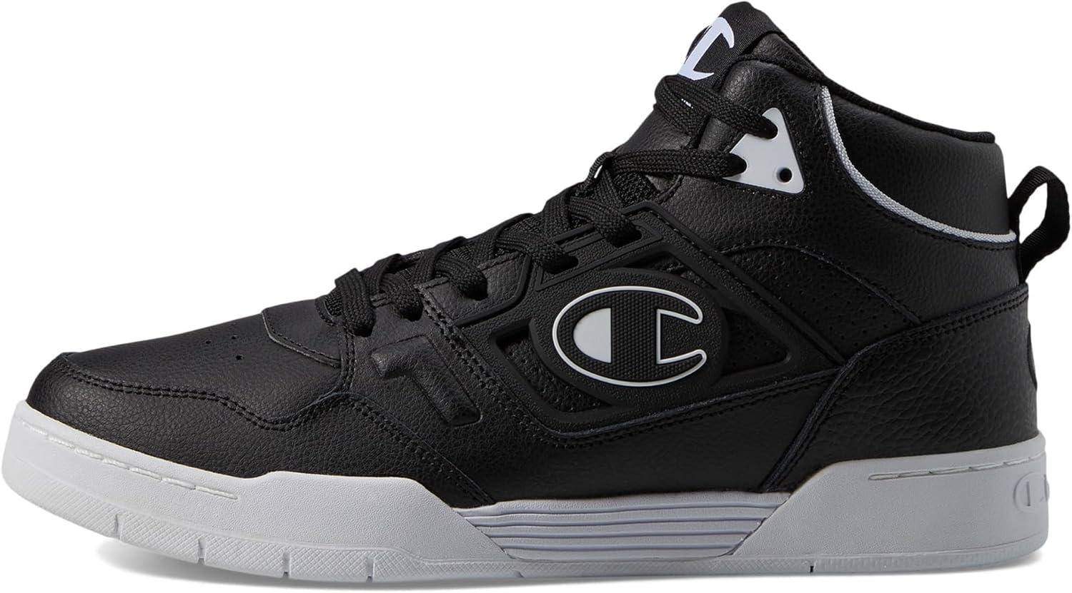 image:imageChampion Mens 5 on 5 HiWhiteBlackChalk