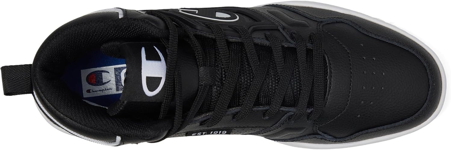 image:imageChampion Mens 5 on 5 HiWhiteBlackChalk