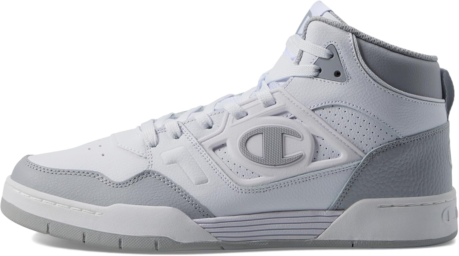 image:imageChampion Mens 5 on 5 HiWhiteGreyChalk