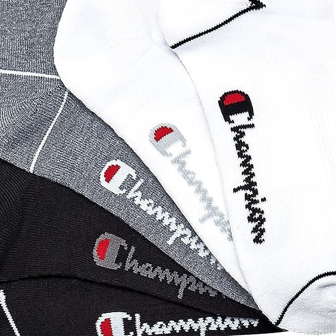 image:imageChampion Mens Crew Socks Moisturewicking Athletic Socks With Cushioning amp Arch Support Size 612Assorted