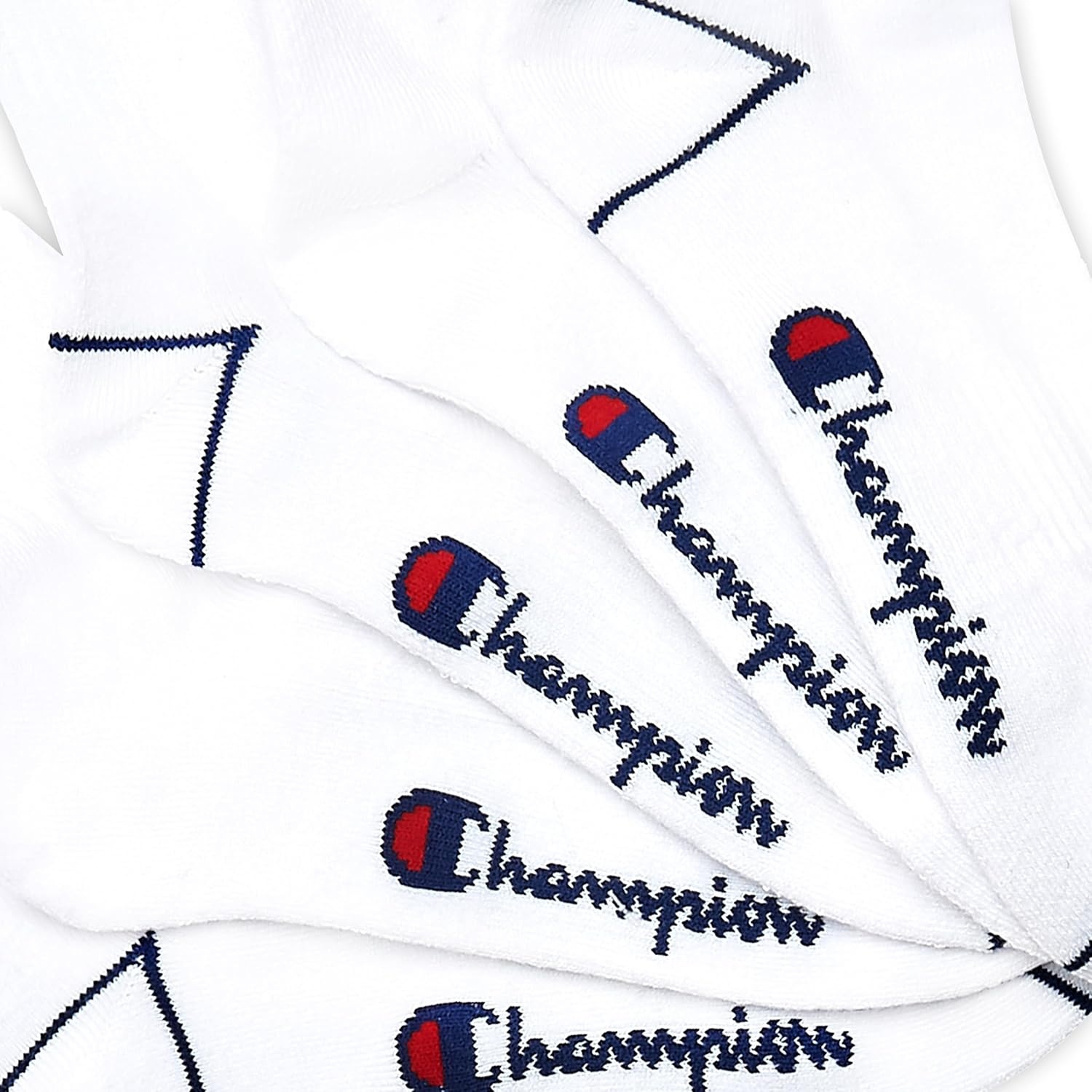 image:imageChampion Mens Crew Socks Moisturewicking Athletic Socks With Cushioning amp Arch Support Size 612White HeelToe