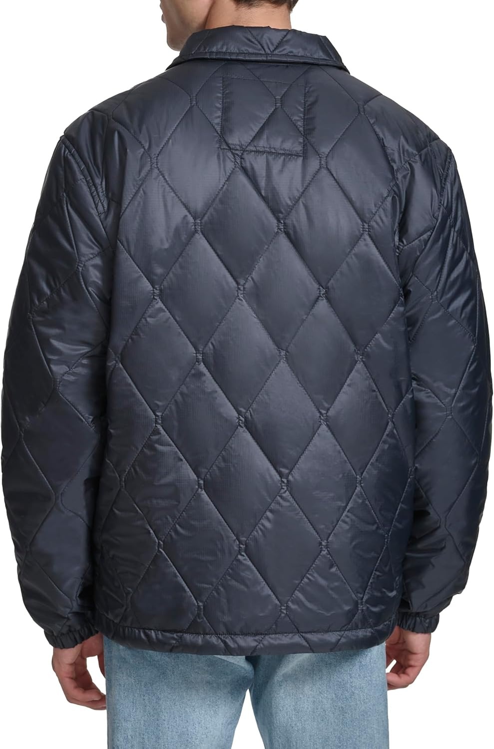 image:imageChampion Mens Diamond Quilted Active Coaches JacketBlack