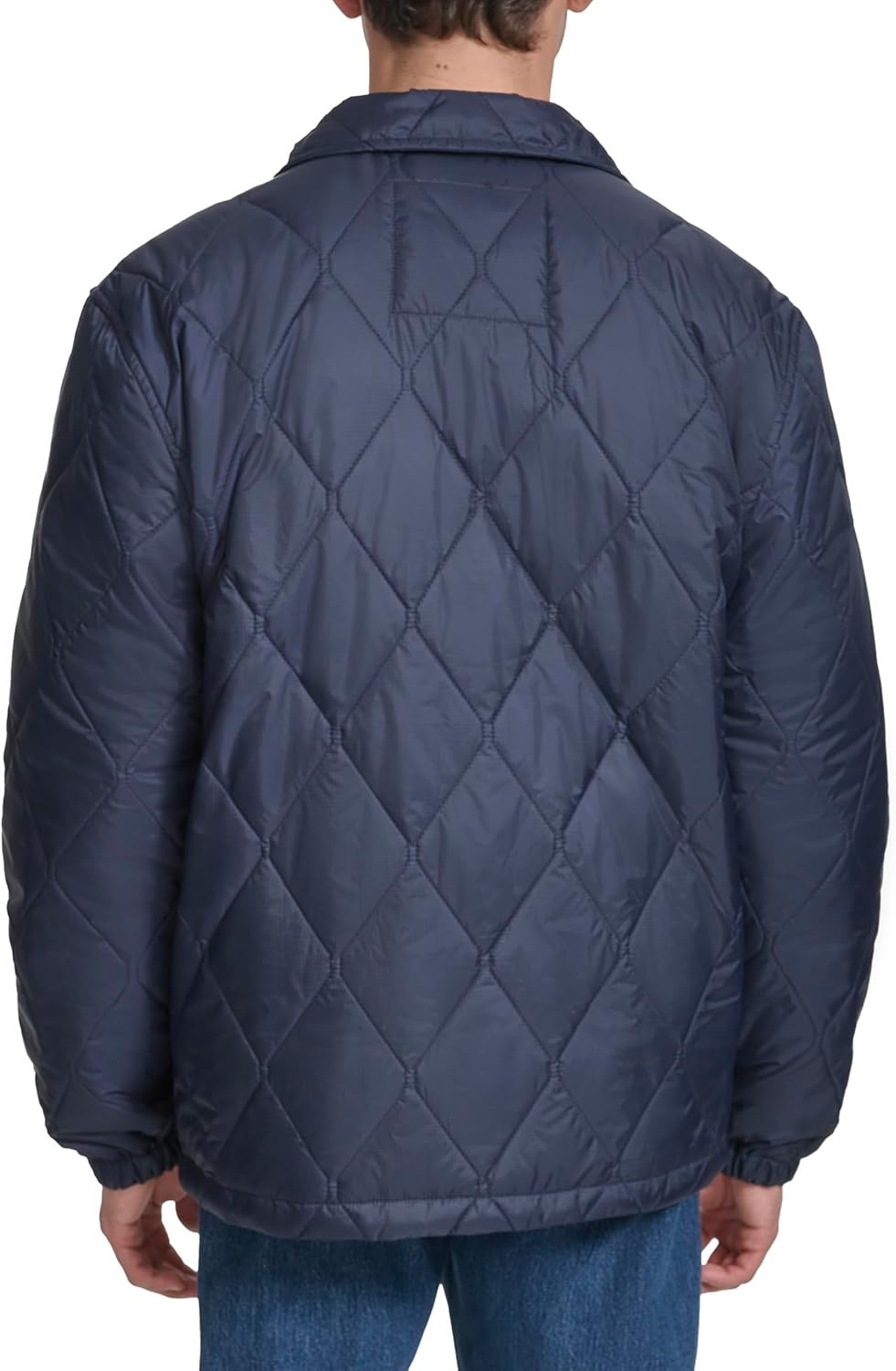 image:imageChampion Mens Diamond Quilted Active Coaches JacketPeacoat