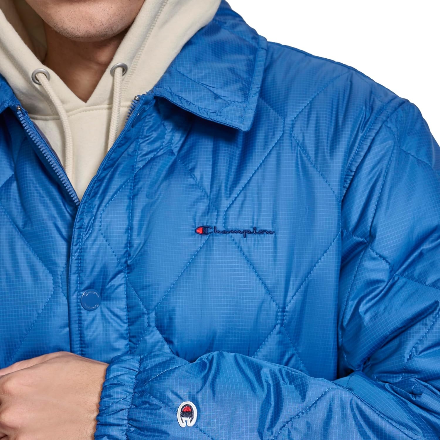 image:imageChampion Mens Diamond Quilted Active Coaches JacketSurf the Web