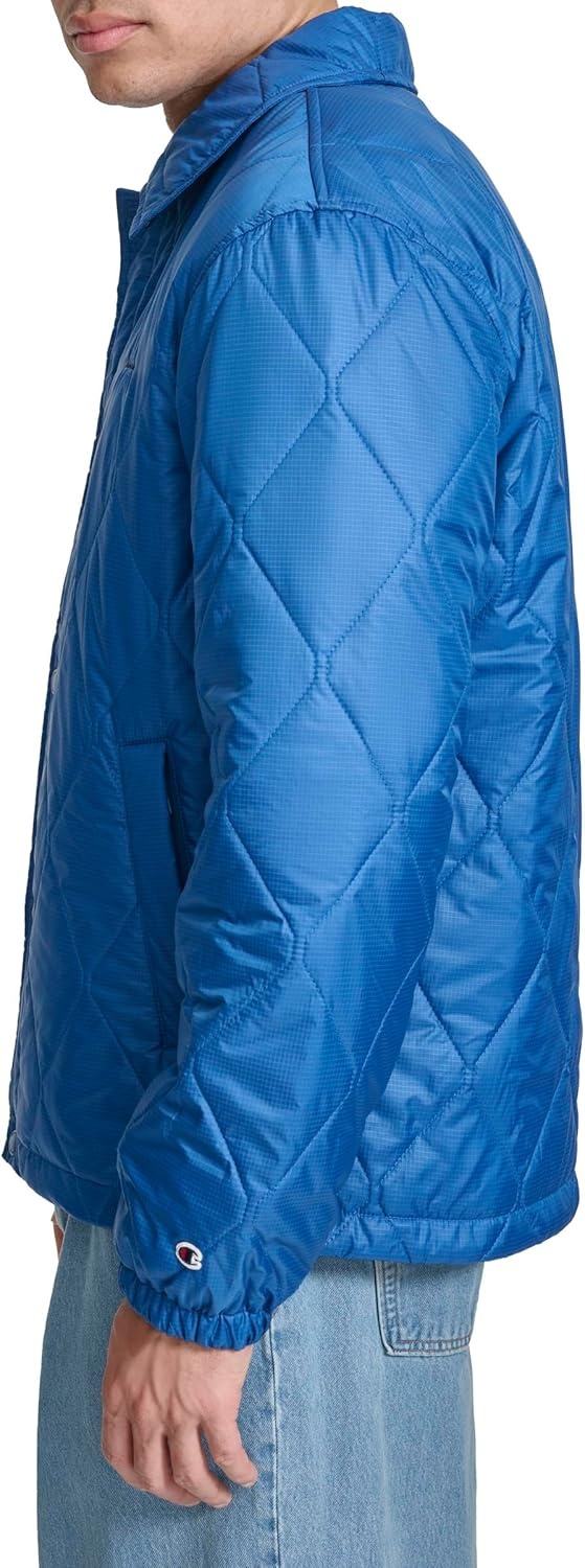 image:imageChampion Mens Diamond Quilted Active Coaches JacketSurf the Web