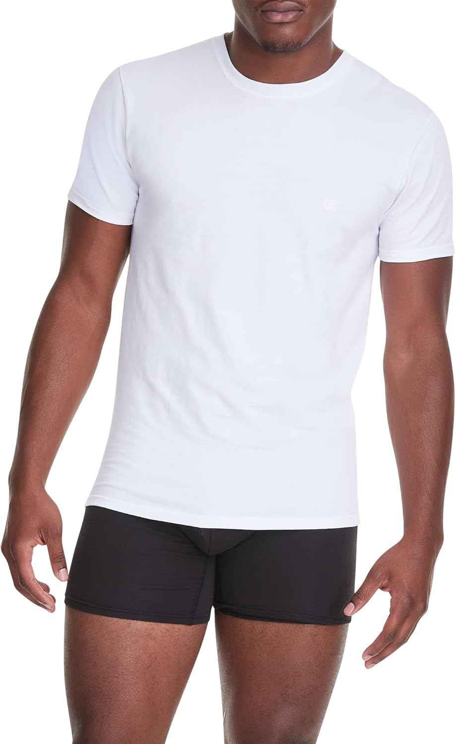 image:imageChampion Mens Everyday Cotton Stretch Boxer Briefs 3 PackBlackBlackOxford Grey Heather 3 Pack