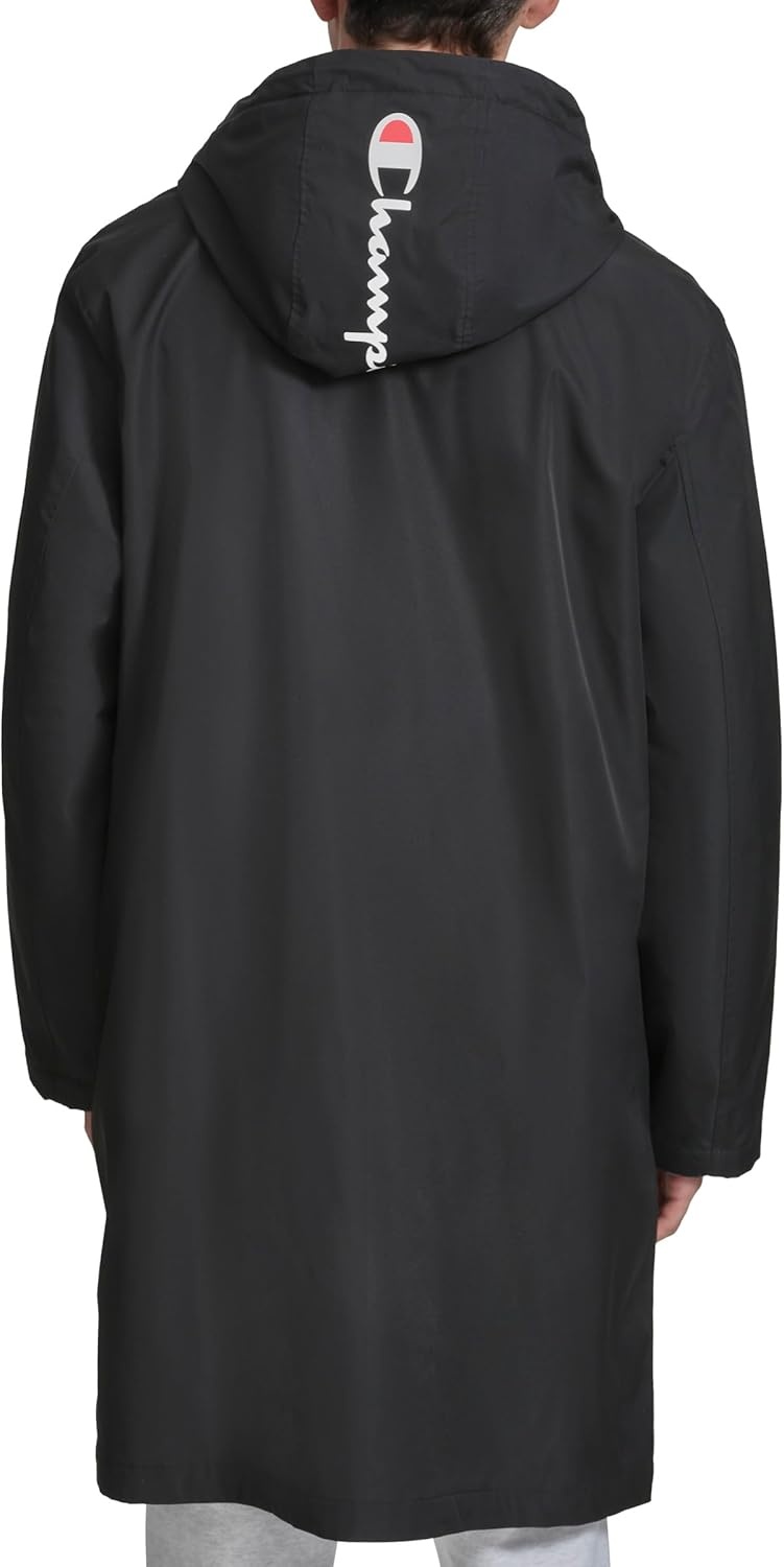 image:imageChampion Mens Full Length Stadium Jacket With Fleece LiningBlack