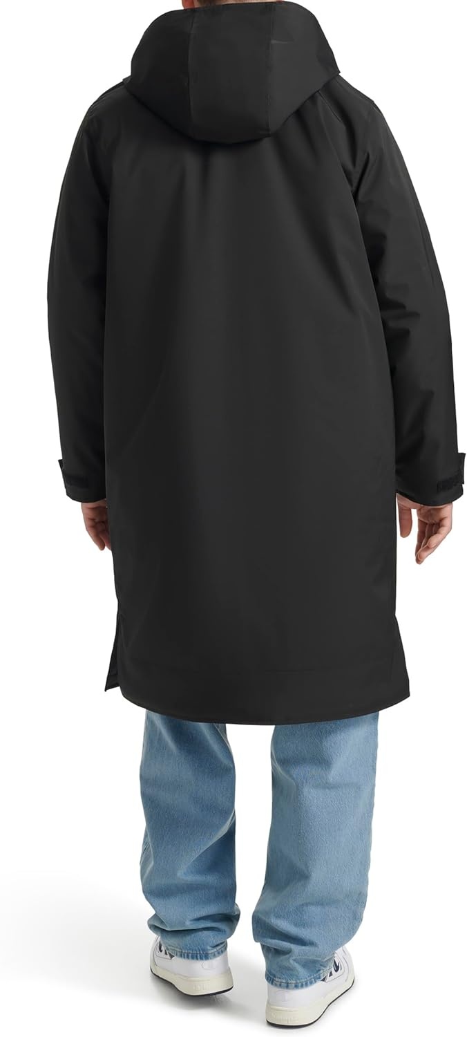 image:imageChampion Mens Fulllength Sideline Hooded Jacket With Quilted LiningBlack