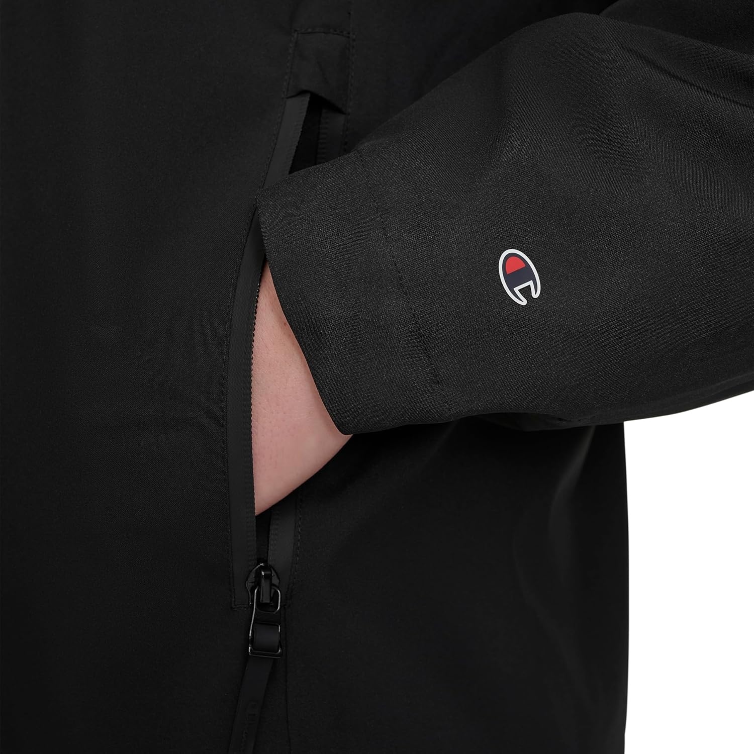 image:imageChampion Mens Hooded Rain SlickerBlack
