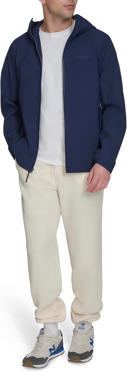 image:imageChampion Mens Hooded Rain SlickerPeacoat