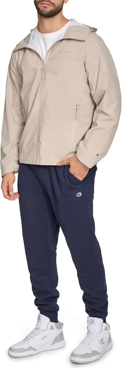 image:imageChampion Mens Hooded Rain SlickerPebble
