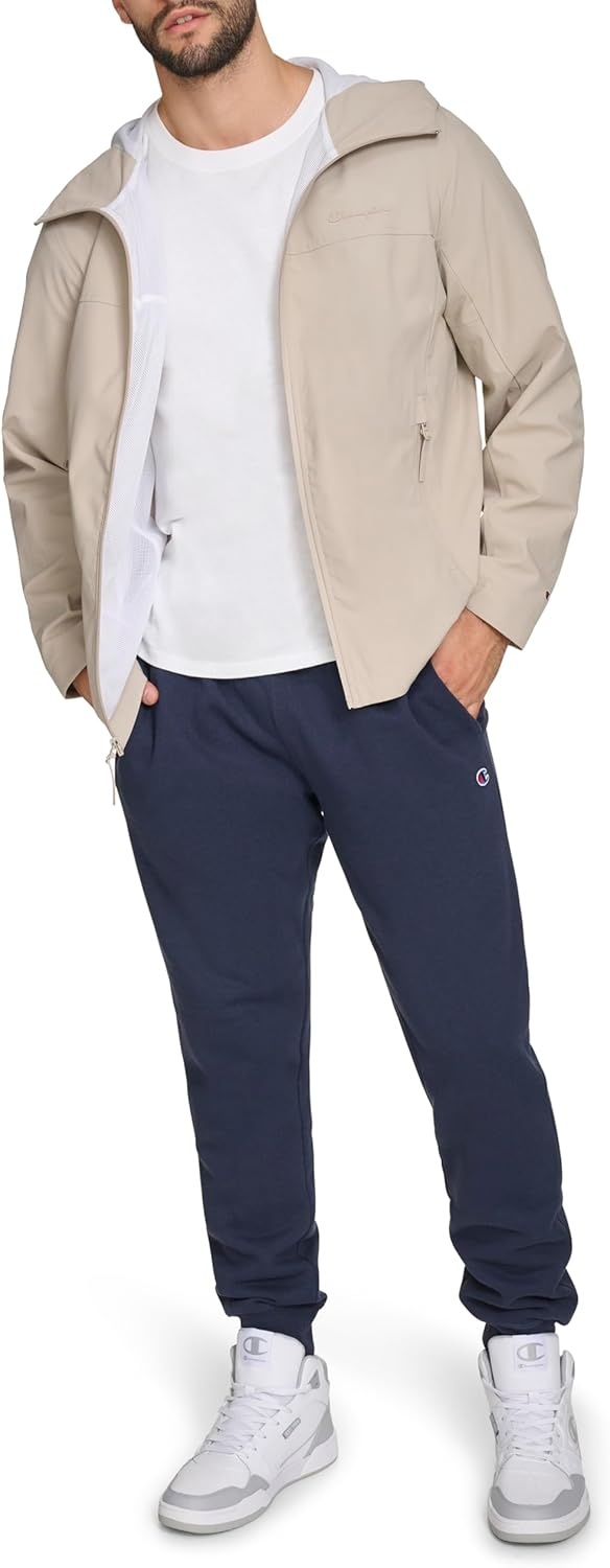 image:imageChampion Mens Hooded Rain SlickerPebble