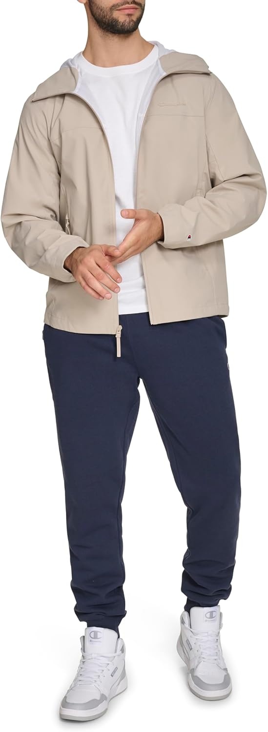 image:imageChampion Mens Hooded Rain SlickerPebble
