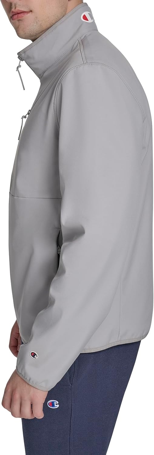image:imageChampion Mens Lightweight Active Soft Shell Jacket With Stand CollarGrey
