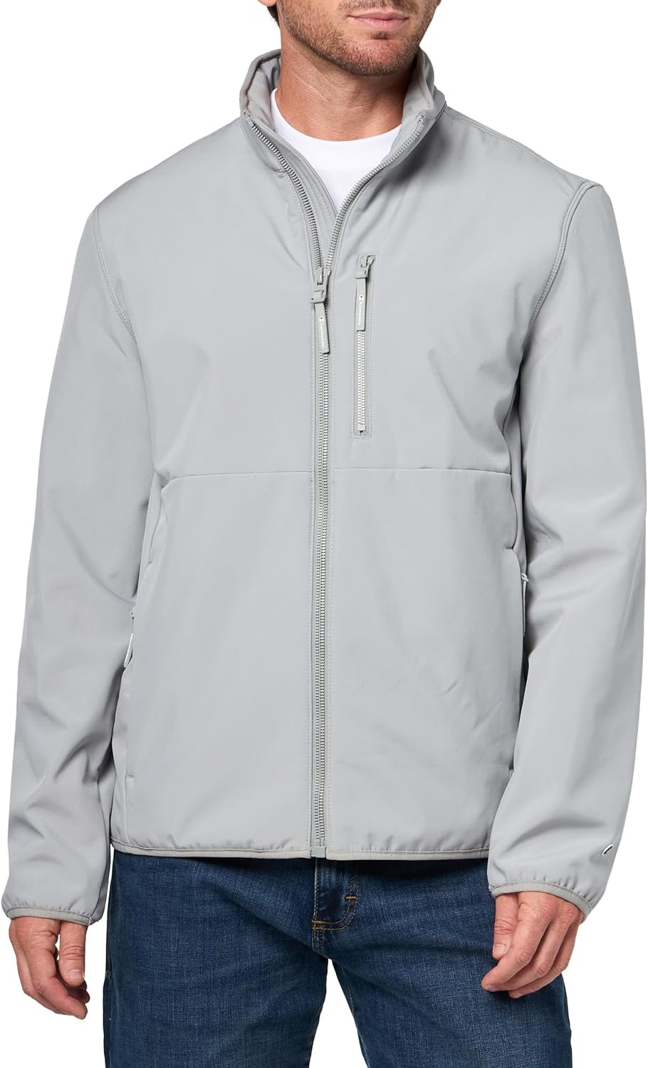 image:imageChampion Mens Lightweight Active Soft Shell Jacket With Stand CollarGrey