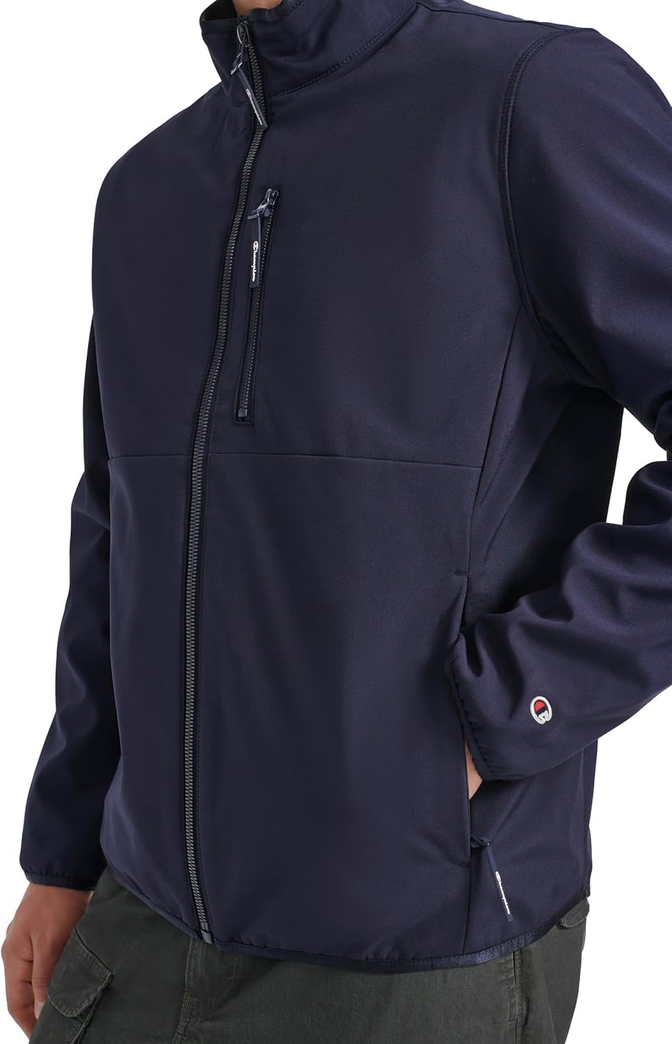 image:imageChampion Mens Lightweight Active Soft Shell Jacket With Stand CollarPeacoat