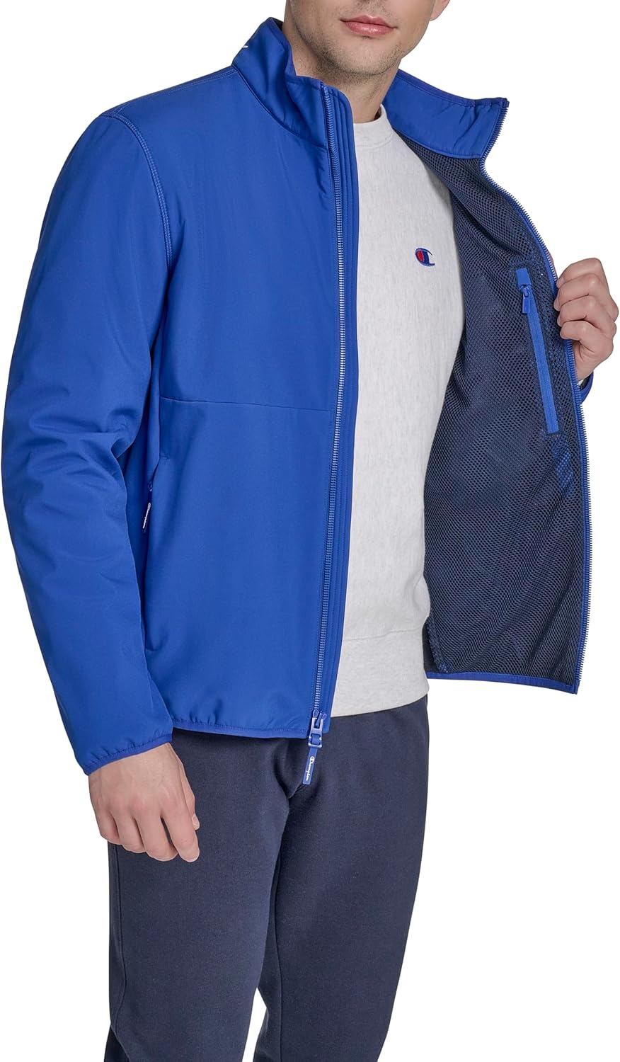 image:imageChampion Mens Lightweight Active Soft Shell Jacket With Stand CollarSurf the Web