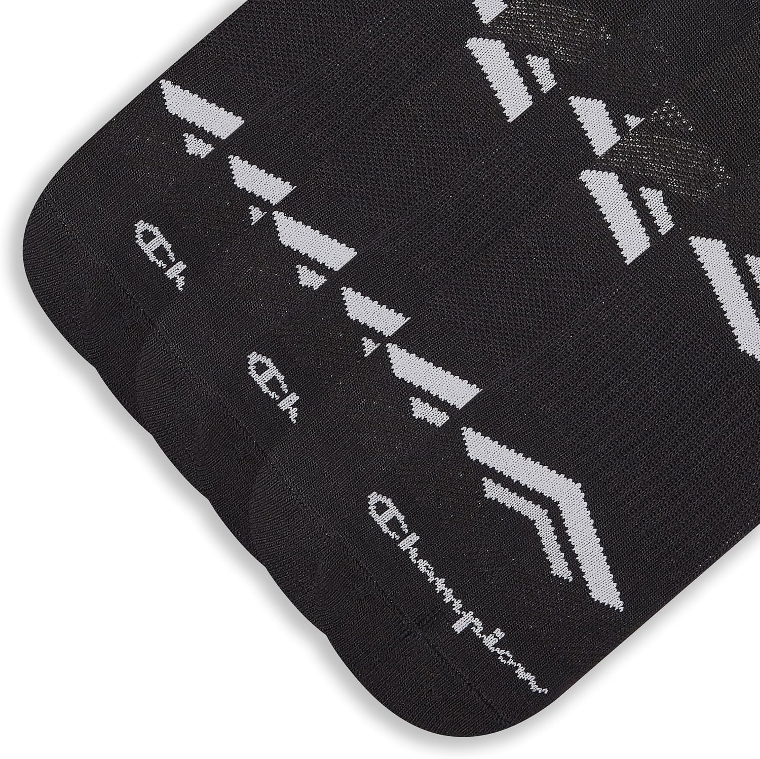 image:imageChampion Mens Low Cut Beathable MoistureWicking Athletic Socks 6PackBlack Logo