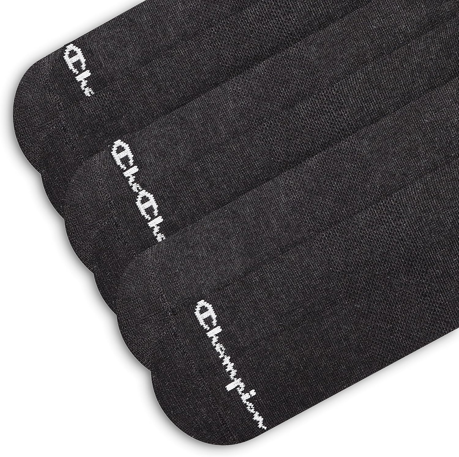 image:imageChampion Mens Low Cut Beathable MoistureWicking Athletic Socks 6PackBlack Stripe