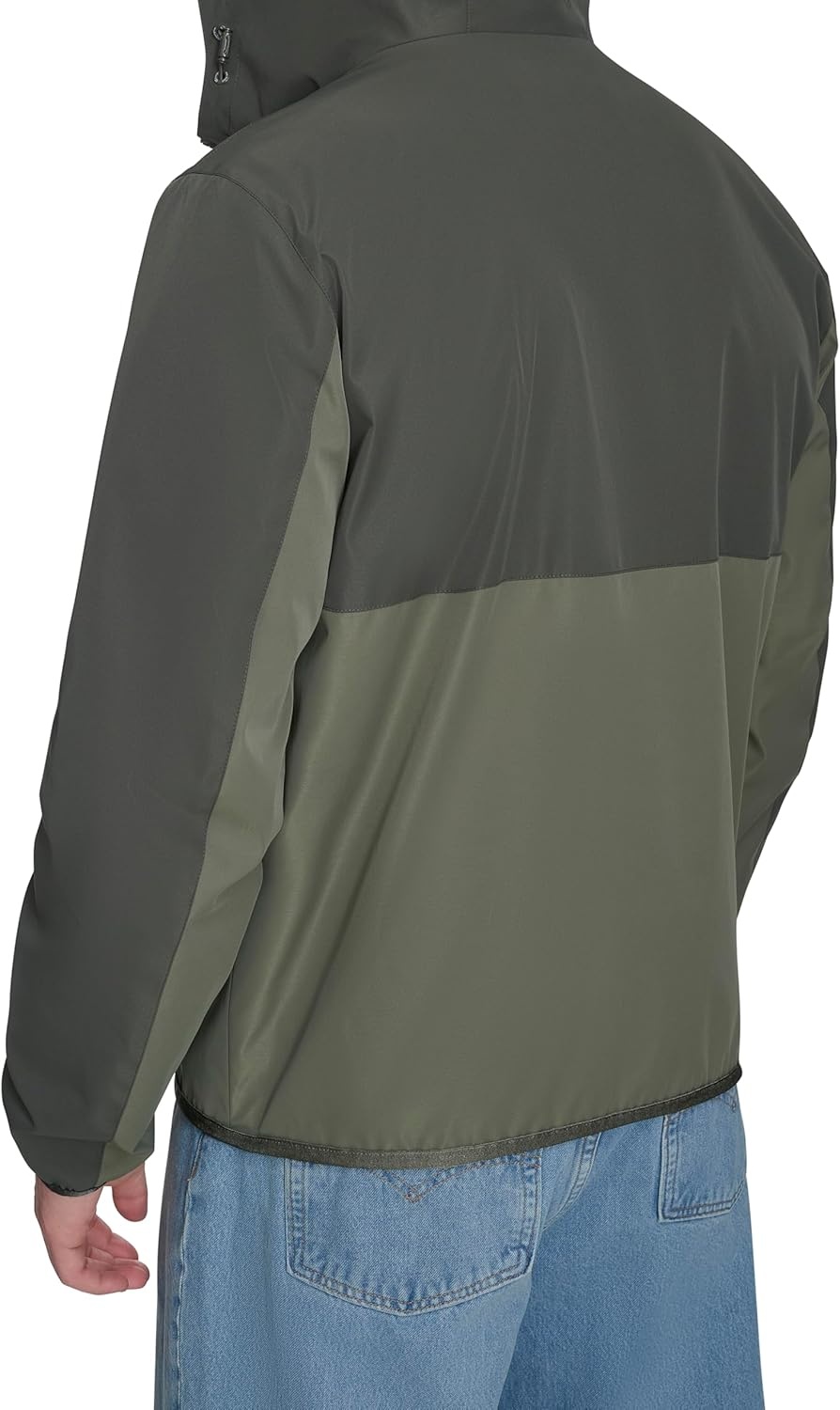 image:imageChampion Mens Performance Windbreaker Rain Jacket With HoodChambray Blue