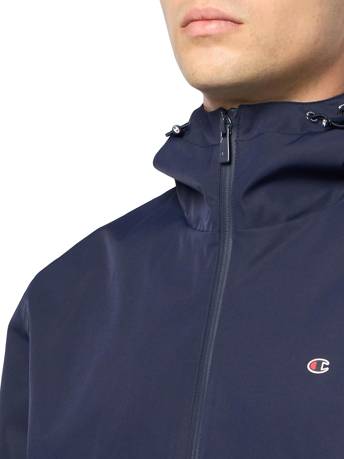 image:imageChampion Mens Performance Windbreaker Rain Jacket With HoodPeacoat