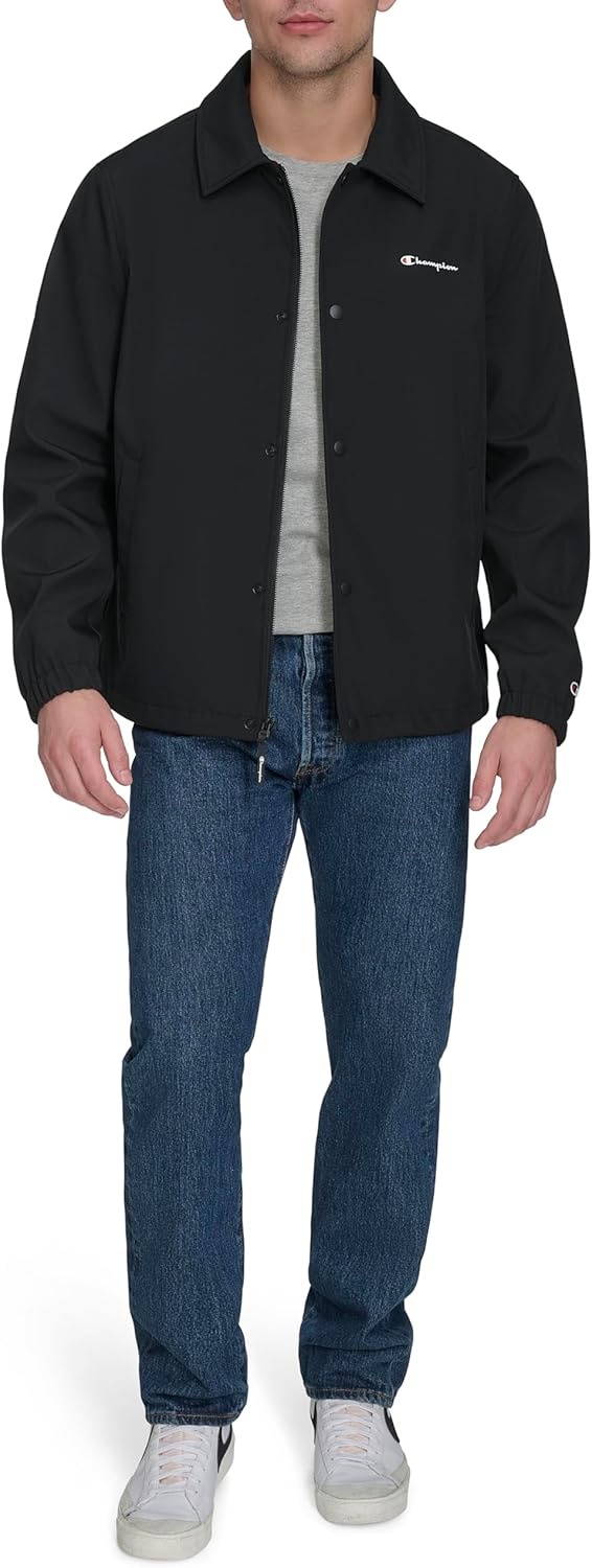 image:imageChampion Mens Softshell Coaches JacketBlack
