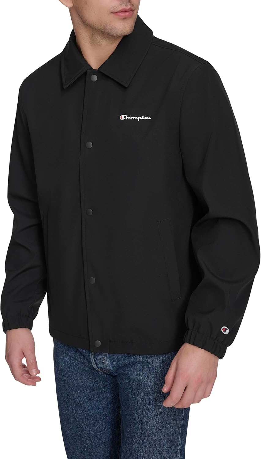 image:imageChampion Mens Softshell Coaches JacketBlack