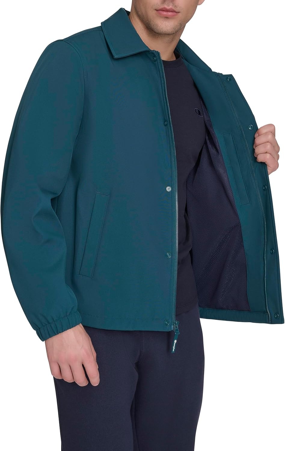 image:imageChampion Mens Softshell Coaches JacketDeep Teal