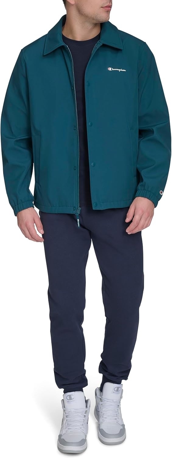 image:imageChampion Mens Softshell Coaches JacketDeep Teal