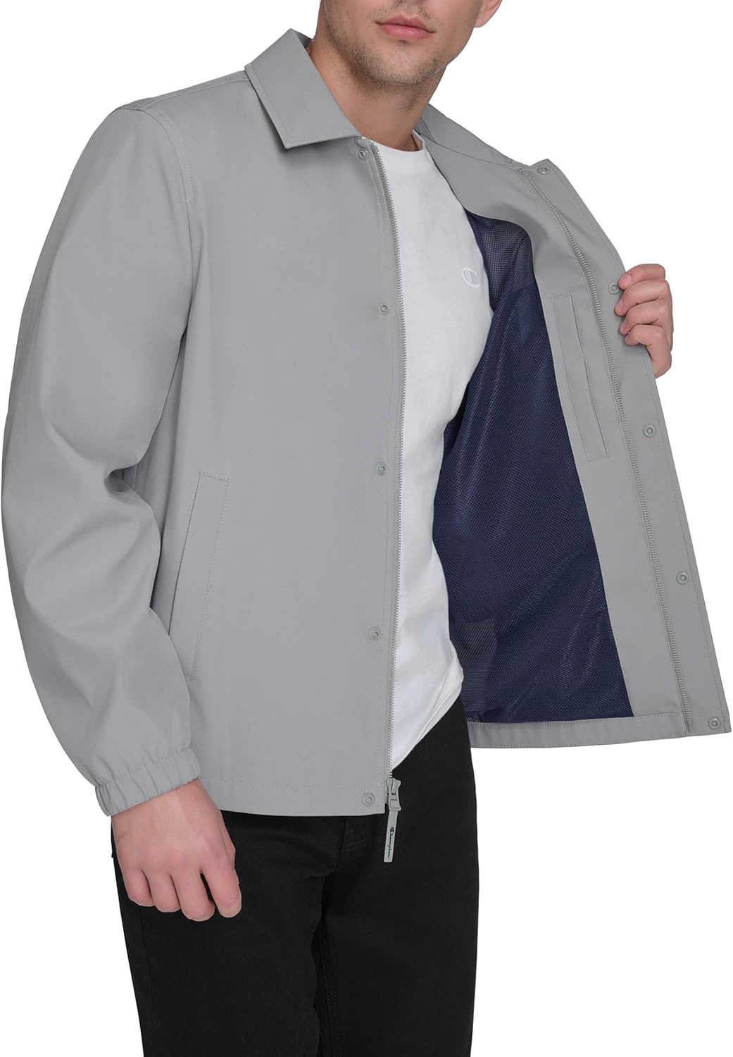 image:imageChampion Mens Softshell Coaches JacketGrey