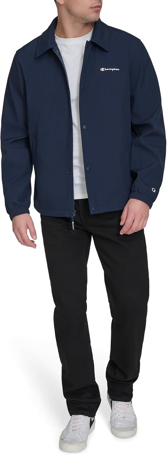 image:imageChampion Mens Softshell Coaches JacketPeacoat
