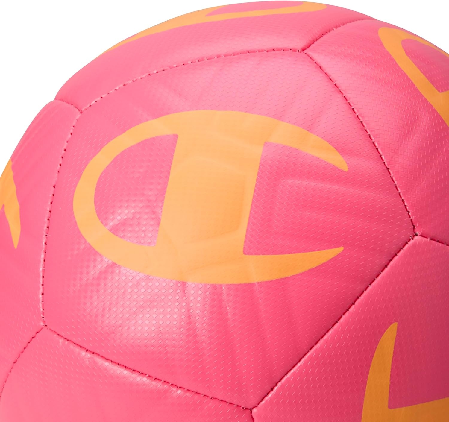 image:imageChampion Playmaker Logo Deflated Soccer Ball with Pump Size 5 Soccer Ball Durable Panels for Kids Youth amp Adults IndoorOutdoor Training Ball with Inflation Hand PumpKNOCKOUT PINKORANGE POP