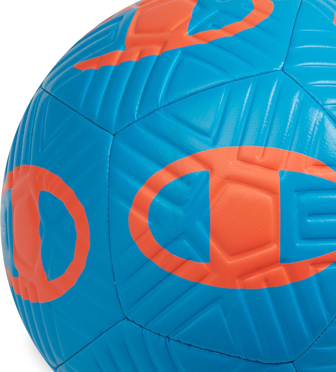 image:imageChampion Playmaker Logo Deflated Soccer Ball with Pump Size 5 Soccer Ball Durable Panels for Kids Youth amp Adults IndoorOutdoor Training Ball with Inflation Hand PumpFierce TideVery Coral