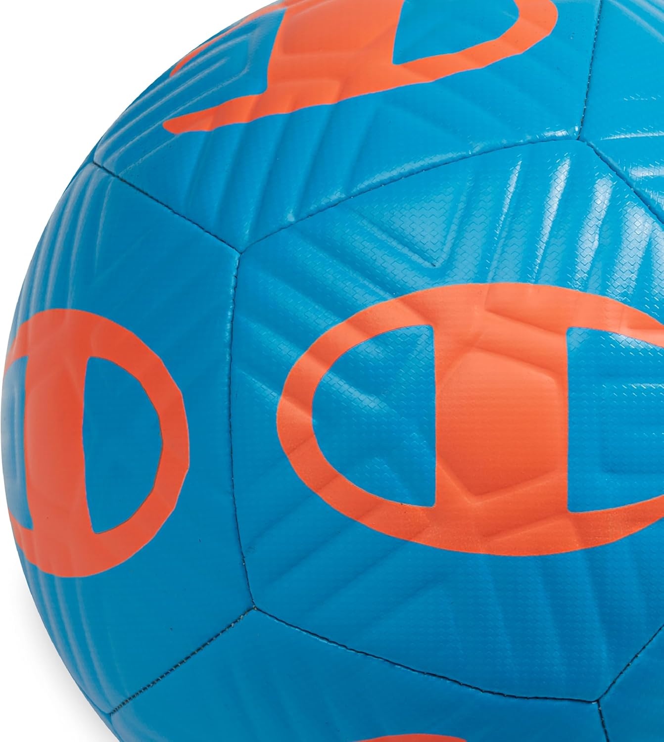 image:imageChampion Playmaker Logo Deflated Soccer Ball with Pump Size 5 Soccer Ball Durable Panels for Kids Youth amp Adults IndoorOutdoor Training Ball with Inflation Hand PumpFierce TideVery Coral