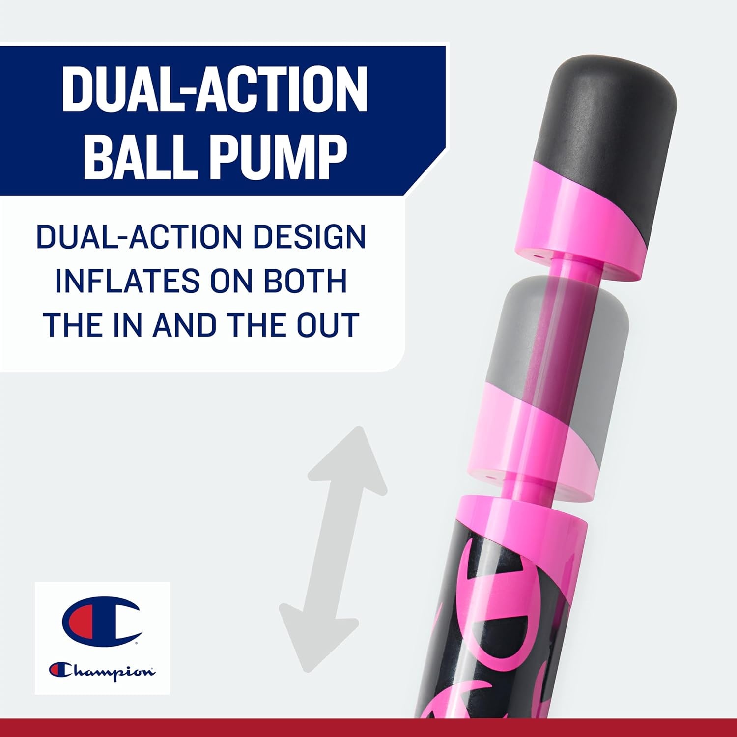 image:imageChampion Replacement Ball Pump with Metal Inflation Replacement Needles for Sports Balls with Compact Case Compatible with Most Pumps for Basketball Soccer Football Volleyball amp Yoga BallsBlackWhiteTin Oxide