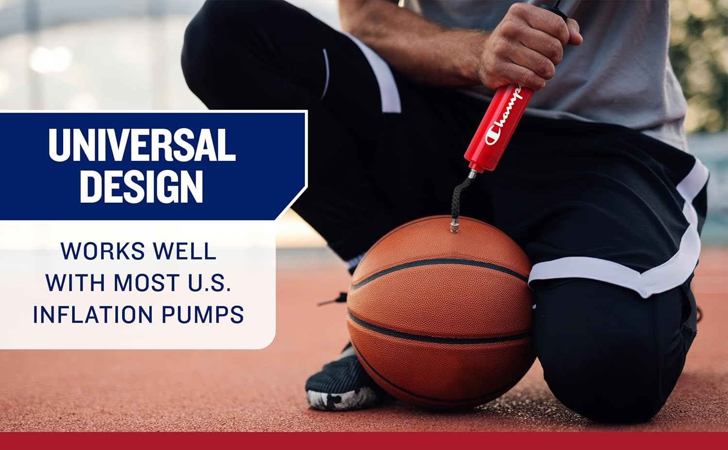 image:imageChampion Replacement Ball Pump with Metal Inflation Replacement Needles for Sports Balls with Compact Case Compatible with Most Pumps for Basketball Soccer Football Volleyball amp Yoga BallsMetallic