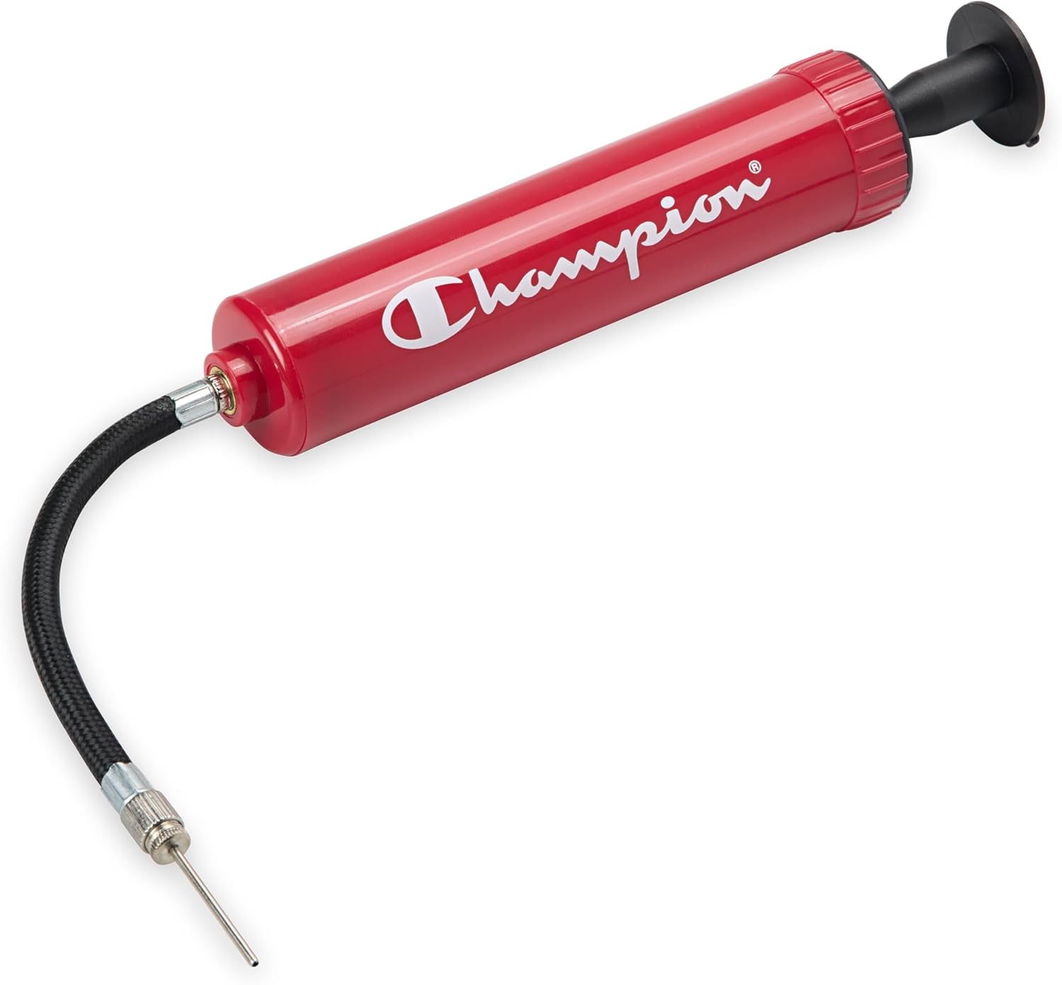 image:imageChampion Replacement Ball Pump with Metal Inflation Replacement Needles for Sports Balls with Compact Case Compatible with Most Pumps for Basketball Soccer Football Volleyball amp Yoga BallsTango RedBlack