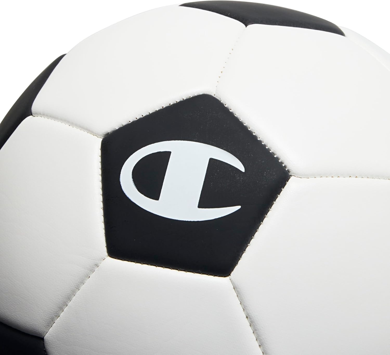 image:imageChampion Soccer Ball Youth amp Adult Matte Finish 32Panel Design Enhanced Control Sizes PVC Cover Sizes 34 and 5 for Indoor amp Outdoor Training Includes 6 PumpClassic WhiteBlack