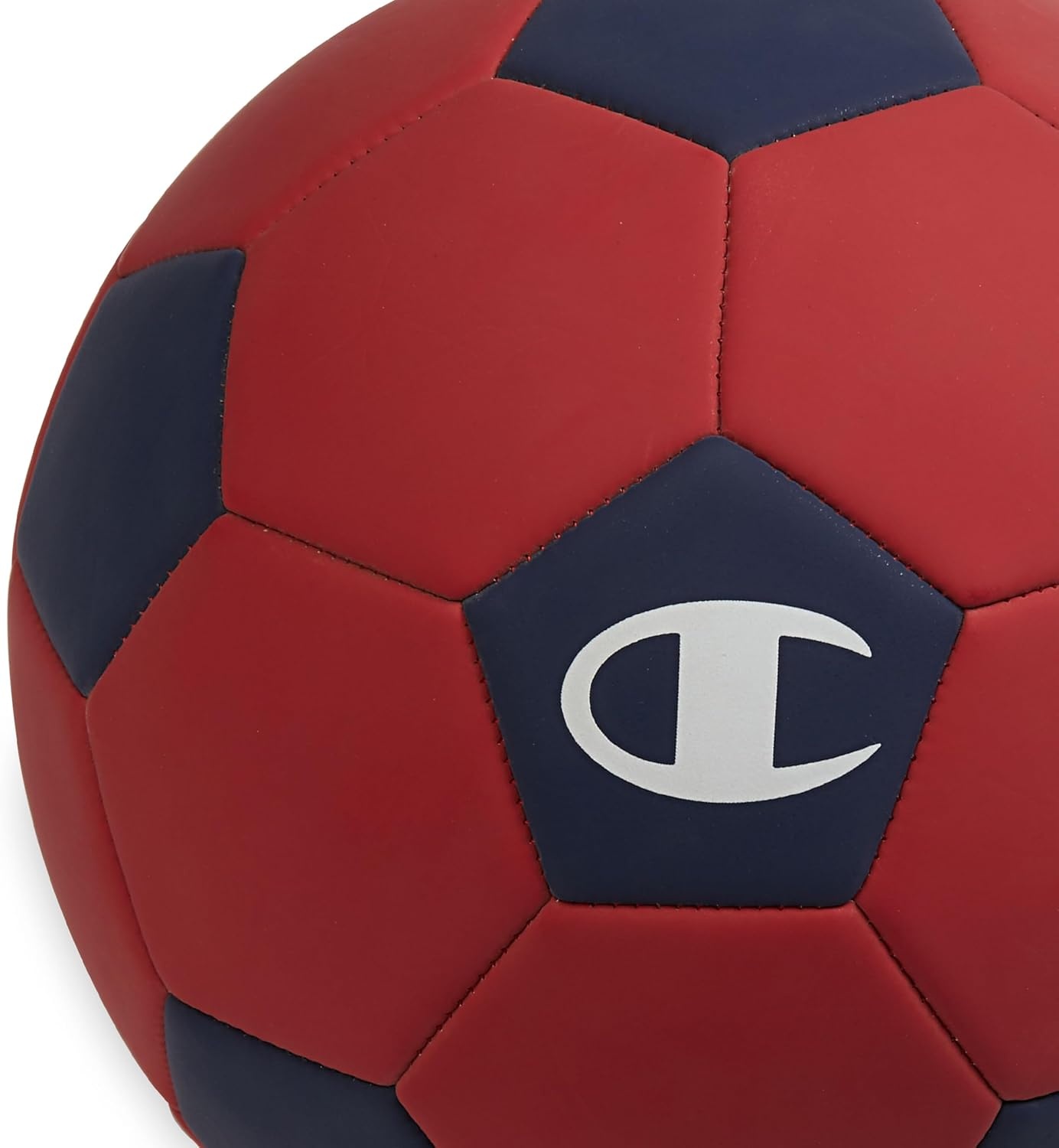 image:imageChampion Soccer Ball Youth amp Adult Matte Finish 32Panel Design Enhanced Control Sizes PVC Cover Sizes 34 and 5 for Indoor amp Outdoor Training Includes 6 PumpTango RedMedieval Blue