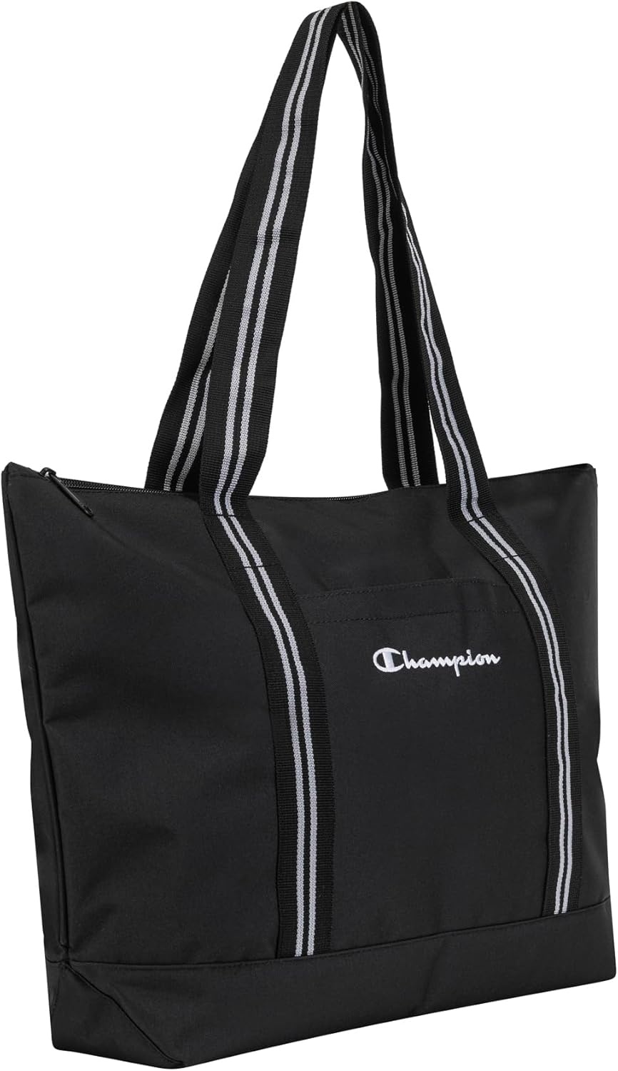 image:imageChampion Varsity Tote Medium Brown OSBlack
