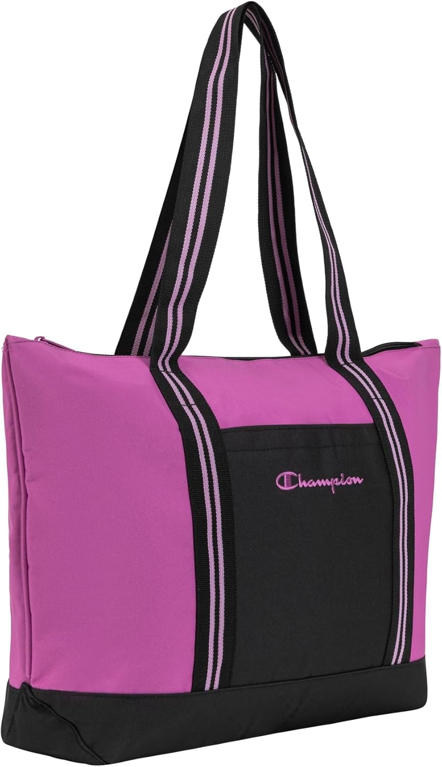 image:imageChampion Varsity Tote Medium Brown OSOur Favorite Fuchsia