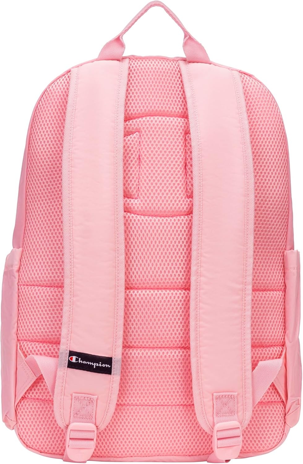 image:imageChampion Venice Laptop Backpack in Crinkle Nylon with Padded Adjustable Straps Water Bottle Pocket for Work Travel Commute BlackSilver One SizeRose Shadow