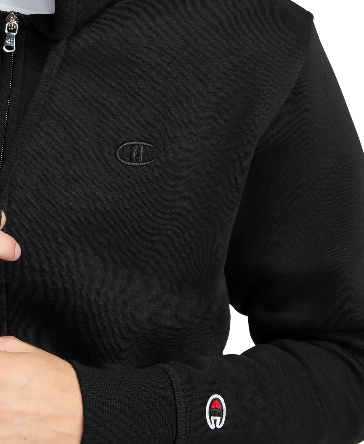 image:imageChampion mens Zipup Hoodie Comfortable Zipup Hoodie Sweatshirt for Men Reg Or Big amp TallBlack